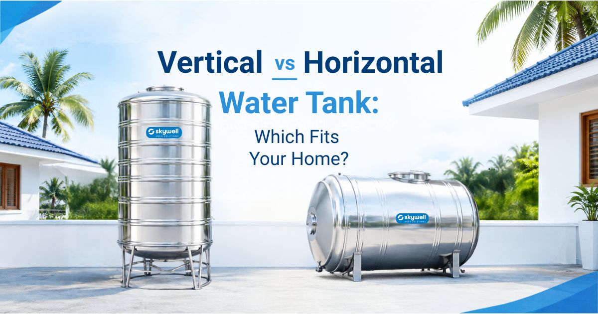 Vertical vs Horizontal Water Tank: Which Fits Your Home? 1 Vertical vs Horizontal Stainless Steel Water Tanks