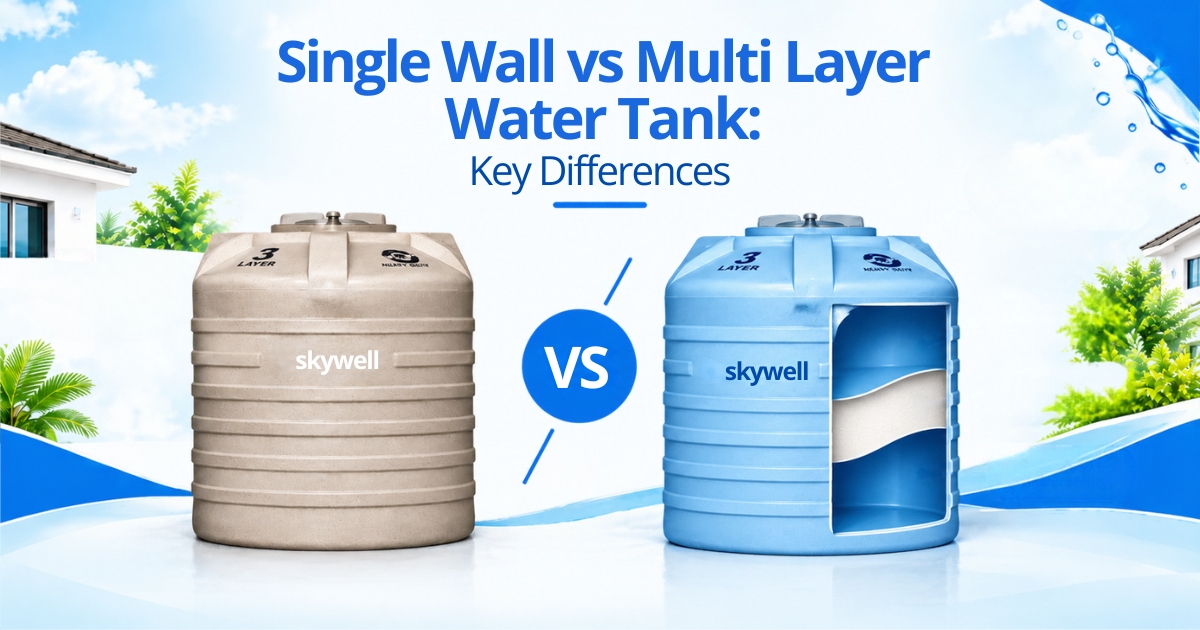 Single Wall vs Multi Layer Water Tank: What's the Difference? 1 blog cover image 13