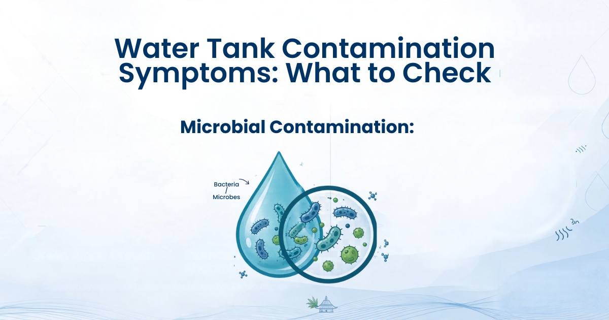 Water Tank Contamination Symptoms: Warning Signs to Check Today 1 blog cover image 14
