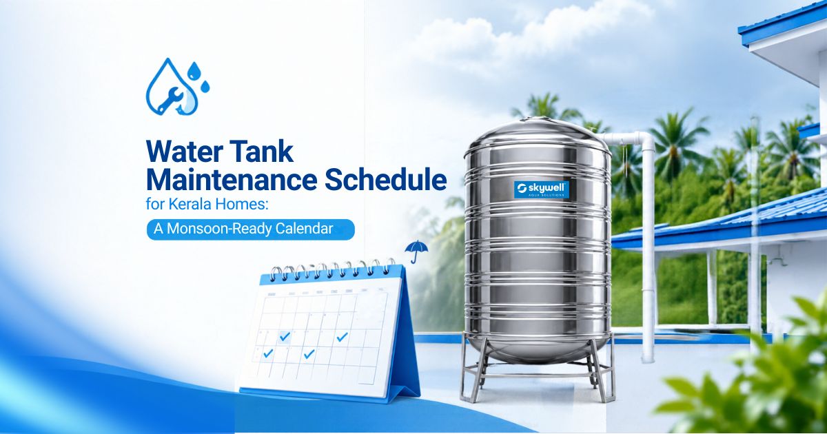 What is a water tank maintenance schedule for Kerala homes? 1 blog cover image 22
