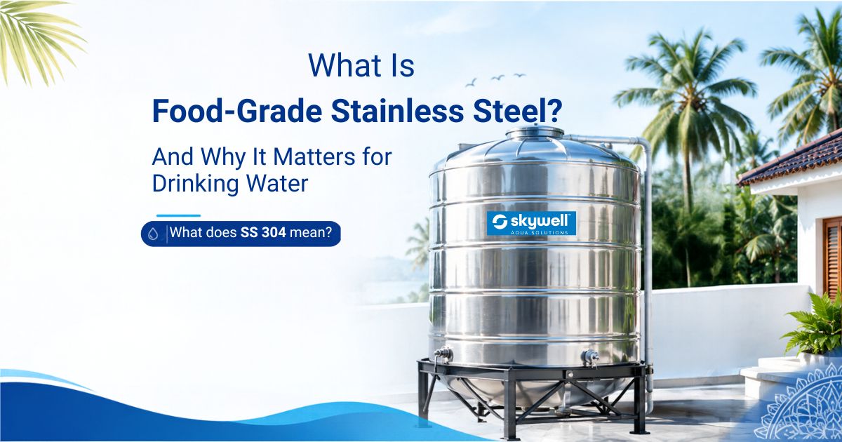 What Is a Food Grade Stainless Steel Water Tank? And Why Does It Matter? 1 blog cover image 32